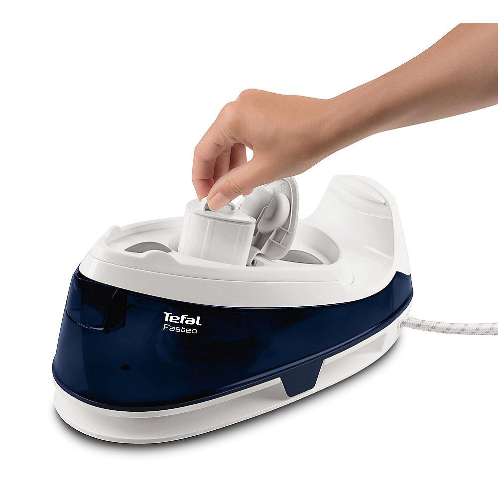 Tefal SV5020 Fasteo Dampfbügelstation 5 bar weiß/dunkelblau