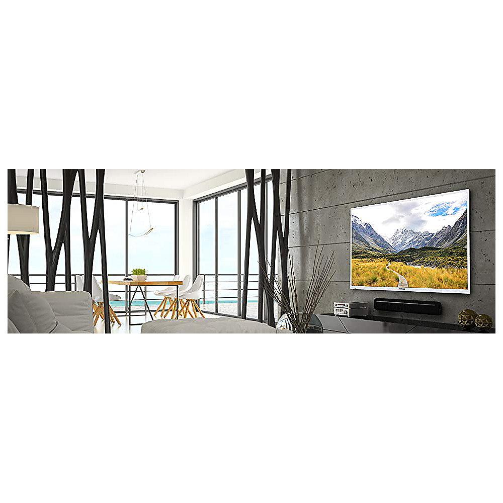 Telefunken XU55D401-W 140cm 55" 4K UHD  CMP 1200 weiß Smart Fernseher