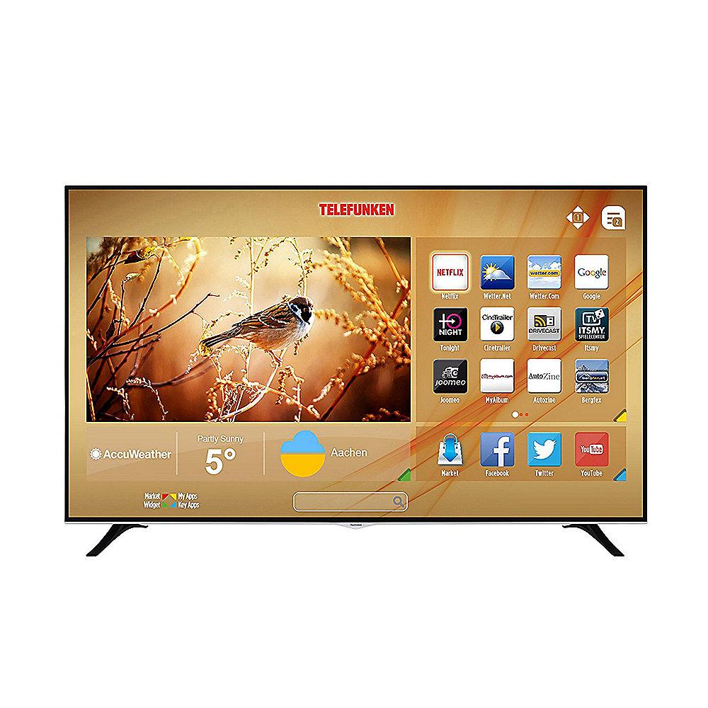 Telefunken XU75D411 190cm 75" 4K UHD  Smart Fernseher