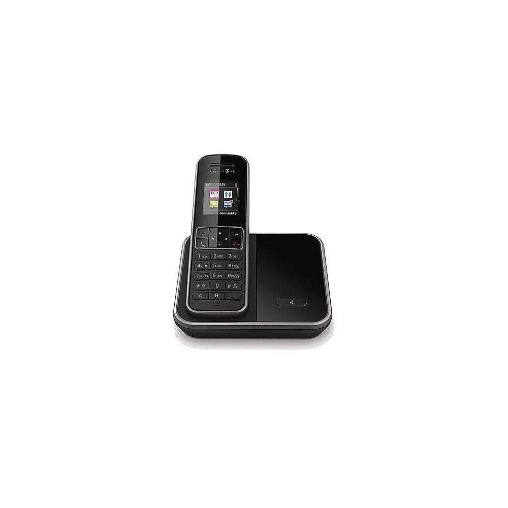 Telekom Sinus 406 schnurloses Festnetztelefon (analog), schwarz, Telekom, Sinus, 406, schnurloses, Festnetztelefon, analog, schwarz
