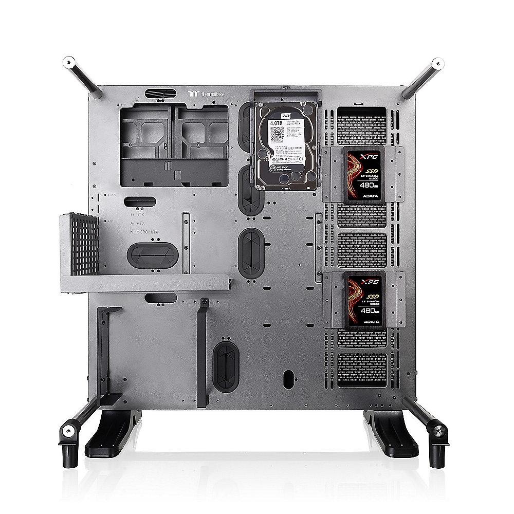 Thermaltake Core P5 TG Ti Midi Tower ATX Design Gehäuse m. Panoramafenster grau