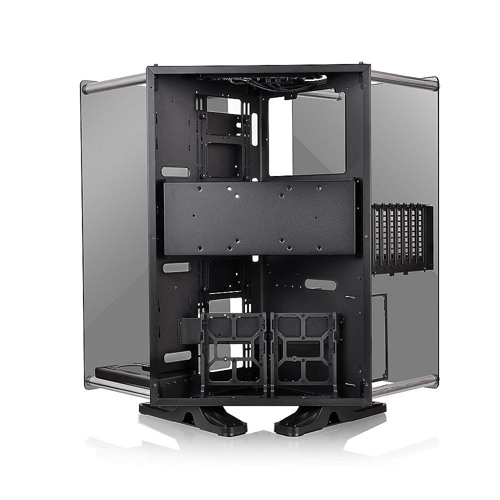 Thermaltake Core P90 TG Midi-Tower ATX Gehäuse schwarz, TemperedGglass