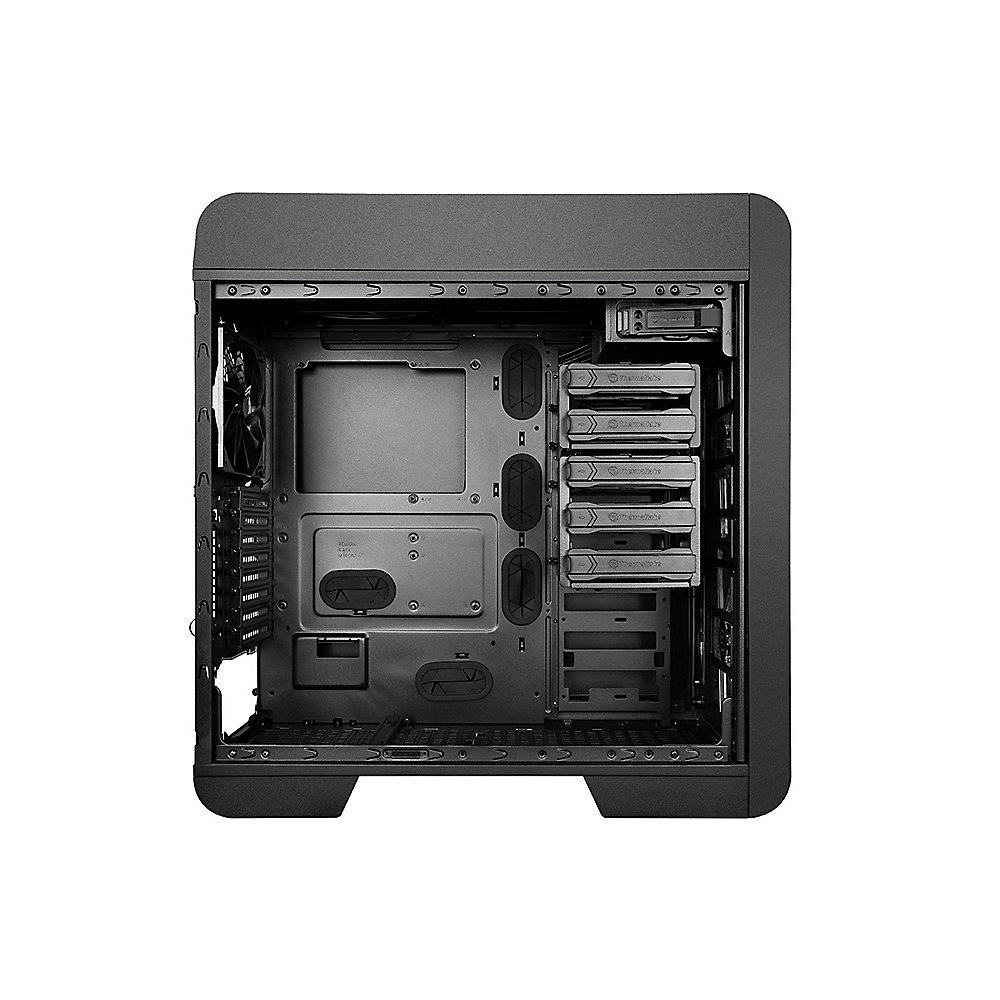 Thermaltake Core V71 Big-Tower Gehäuse schwarz, Fenster, tempered Glass