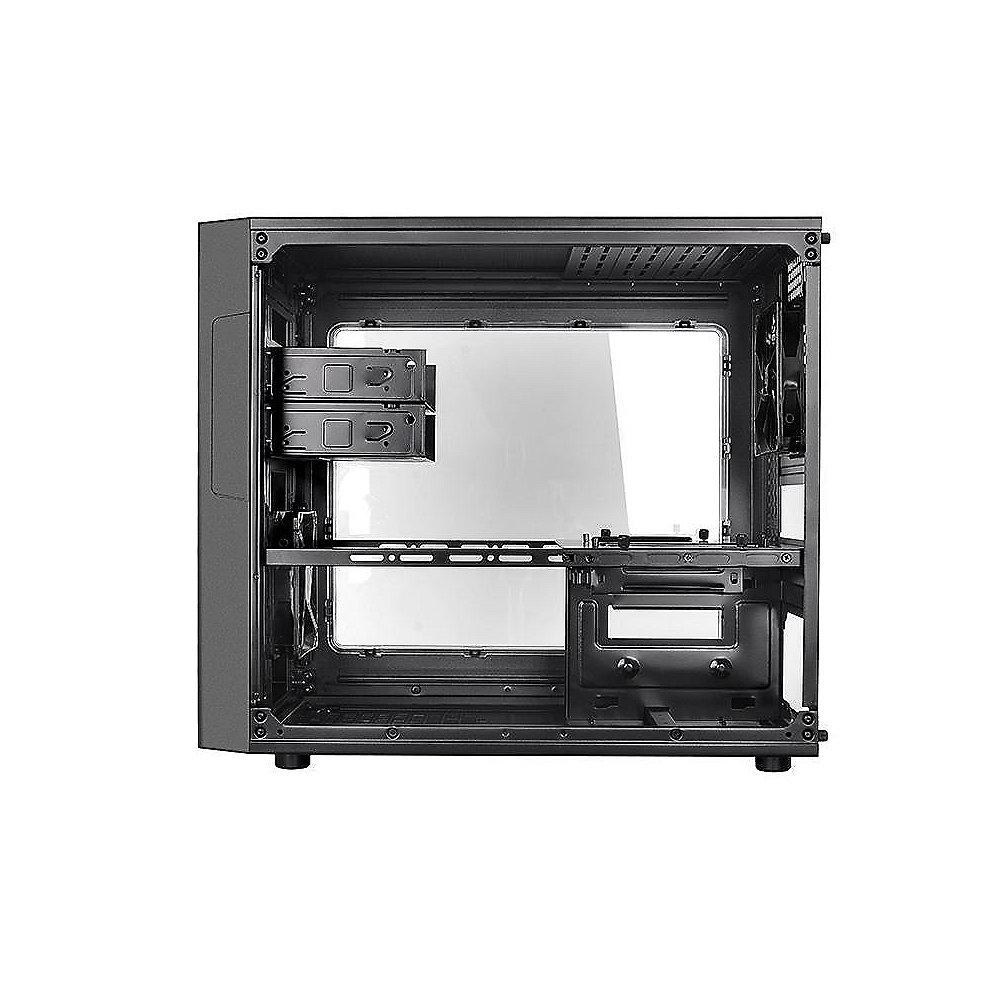 Thermaltake Core X1 Mini-Tower Mini-ITX Gehäuse schwarz, mit Sichtfenster (o.NT)