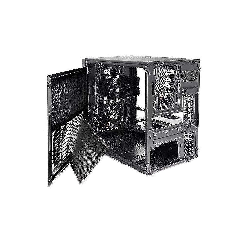 Thermaltake Core X1 Mini-Tower Mini-ITX Gehäuse schwarz, mit Sichtfenster (o.NT)