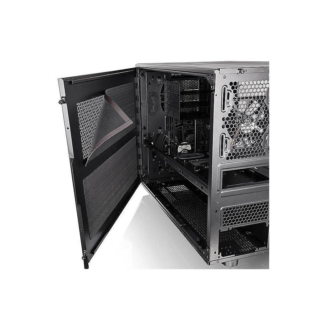 Thermaltake Core X9 Midi-Tower E-ATX Gehäuse schwarz, mit Sichtfenster (o.NT)