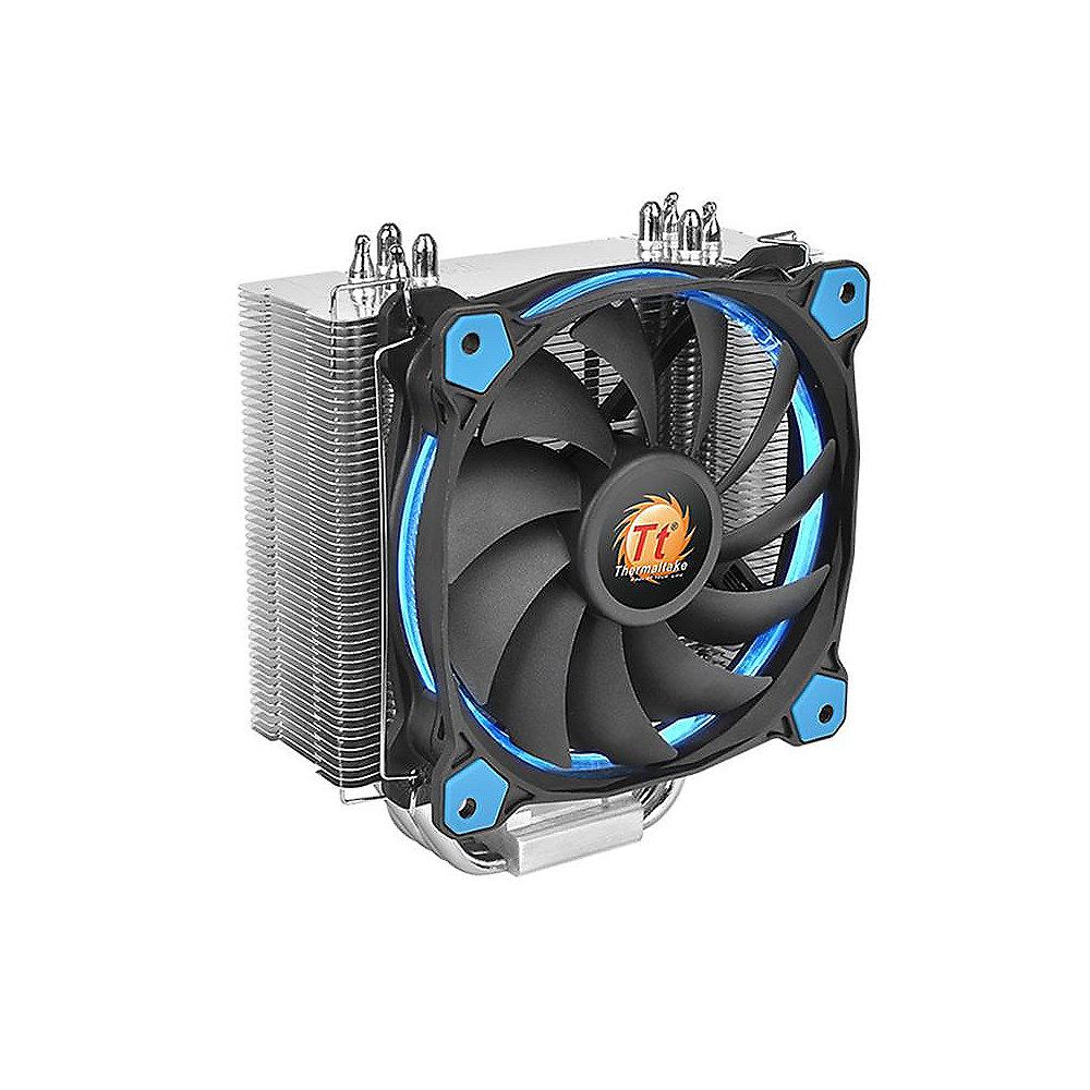 Thermaltake Riing Silent 12 Blue CPU Kühler für AMD und Intel 120mm Lüfter, Thermaltake, Riing, Silent, 12, Blue, CPU, Kühler, AMD, Intel, 120mm, Lüfter