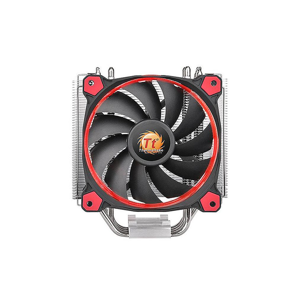 Thermaltake Riing Silent 12 Red CPU Kühler für AMD und Intel 120mm Lüfter