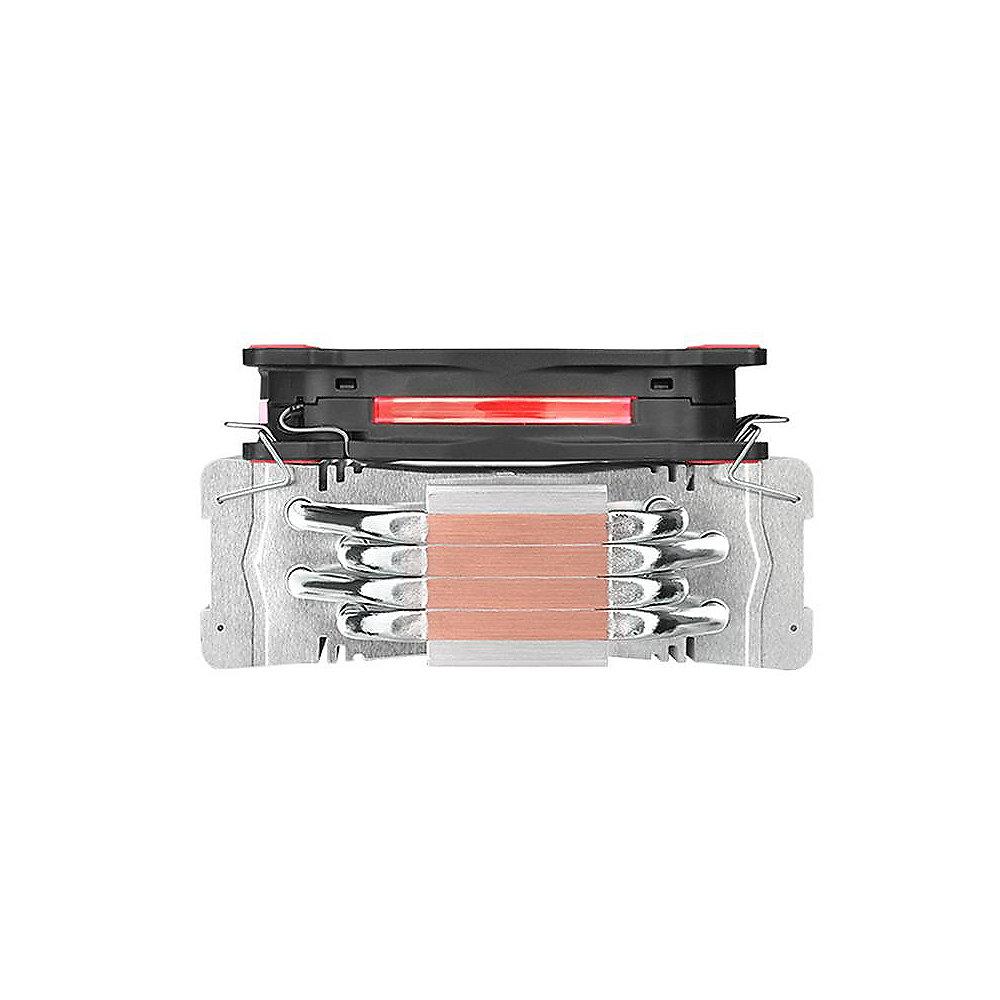 Thermaltake Riing Silent 12 Red CPU Kühler für AMD und Intel 120mm Lüfter