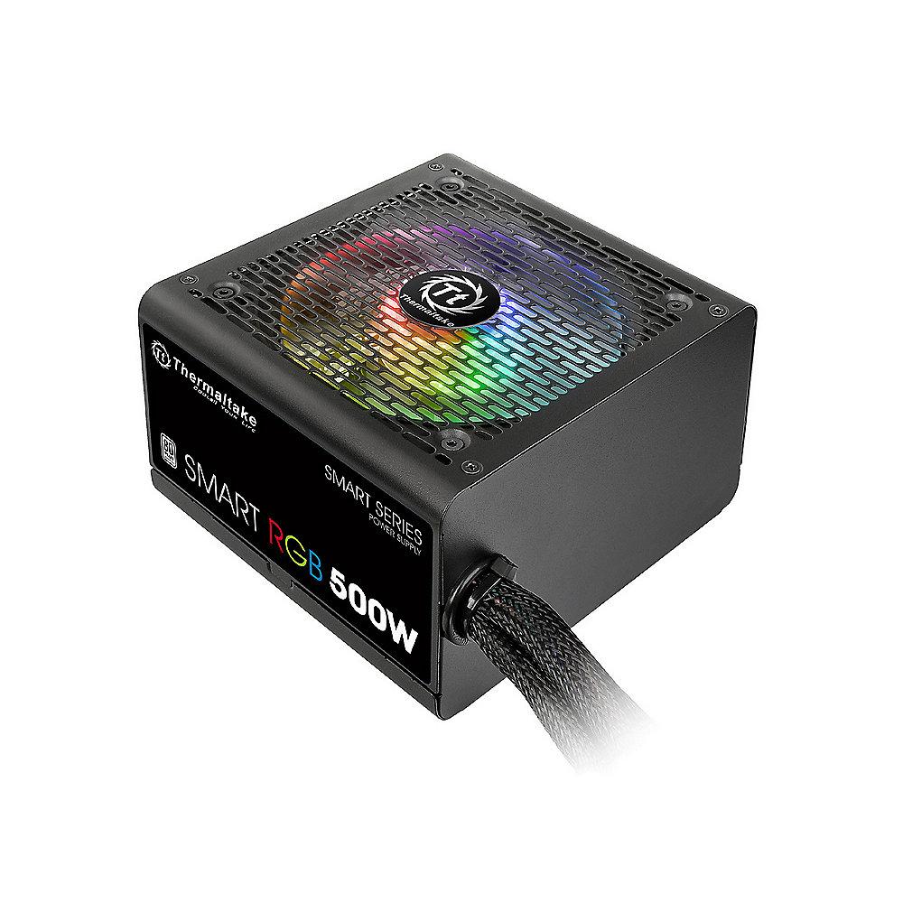 Thermaltake Smart RGB 500W Netzteil 80  (120mm Lüfter)