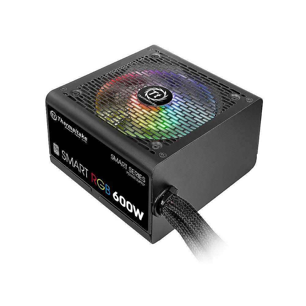 Thermaltake Smart RGB 600W Netzteil 80  (120mm Lüfter)