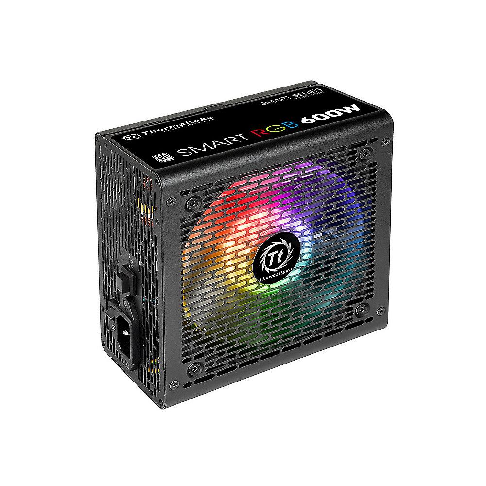 Thermaltake Smart RGB 600W Netzteil 80  (120mm Lüfter), Thermaltake, Smart, RGB, 600W, Netzteil, 80, , 120mm, Lüfter,