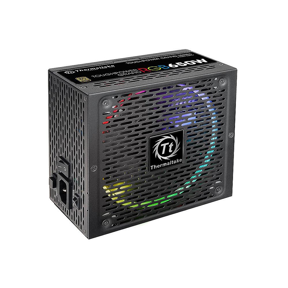 Thermaltake ToughPower Grand RGB Sync Ed. 650W Netzteil 80  Gold (140mm Lüfter)