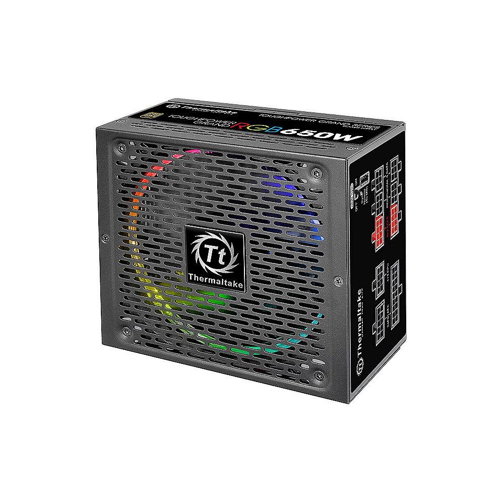 Thermaltake ToughPower Grand RGB Sync Ed. 650W Netzteil 80  Gold (140mm Lüfter), Thermaltake, ToughPower, Grand, RGB, Sync, Ed., 650W, Netzteil, 80, Gold, 140mm, Lüfter,