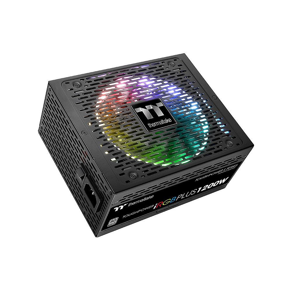 Thermaltake ToughPower iRGB Plus 1200W Netzteil 80  Platinum (140mm Lüfter)