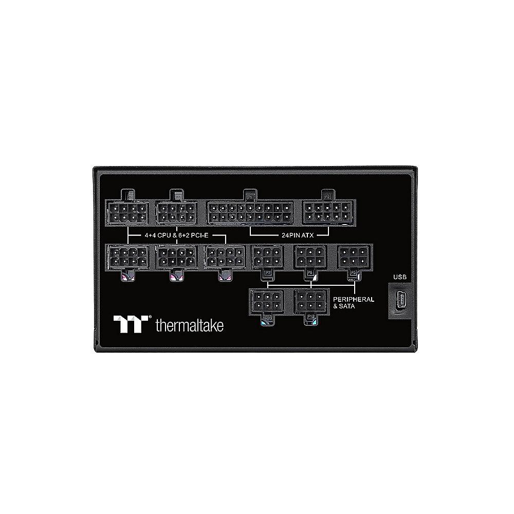 Thermaltake ToughPower iRGB Plus 1200W Netzteil 80  Platinum (140mm Lüfter), Thermaltake, ToughPower, iRGB, Plus, 1200W, Netzteil, 80, Platinum, 140mm, Lüfter,
