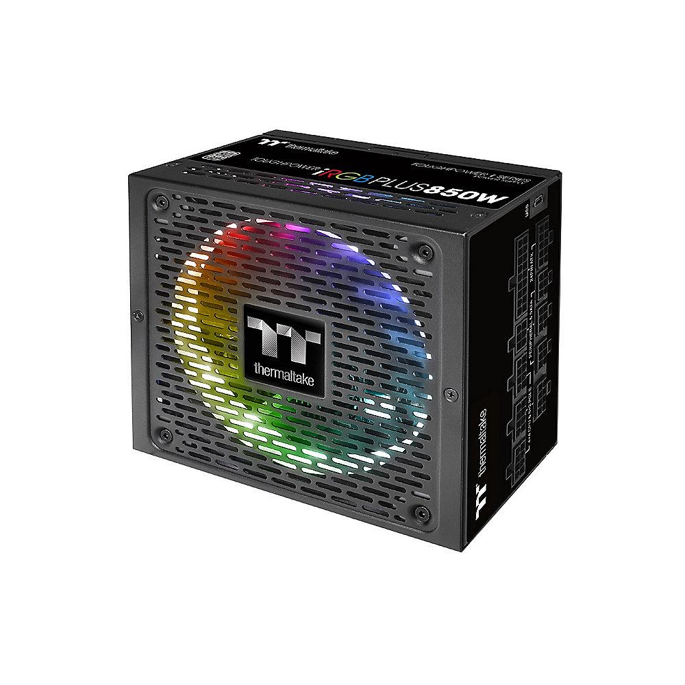 Thermaltake ToughPower iRGB Plus 850W Netzteil 80  Platinum (140mm Lüfter)