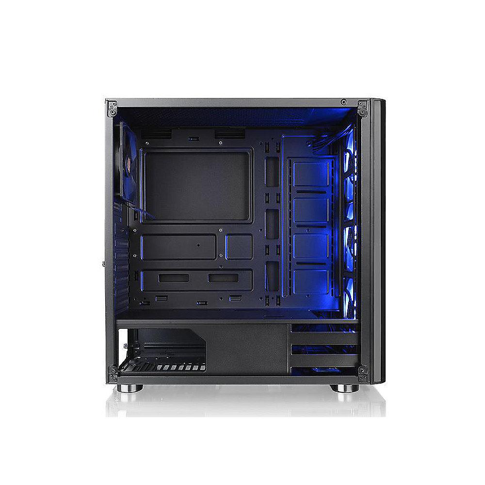 Thermaltake V200 TG RGB Midi-Tower ATX Gehäuse schwarz, Sichtfenster