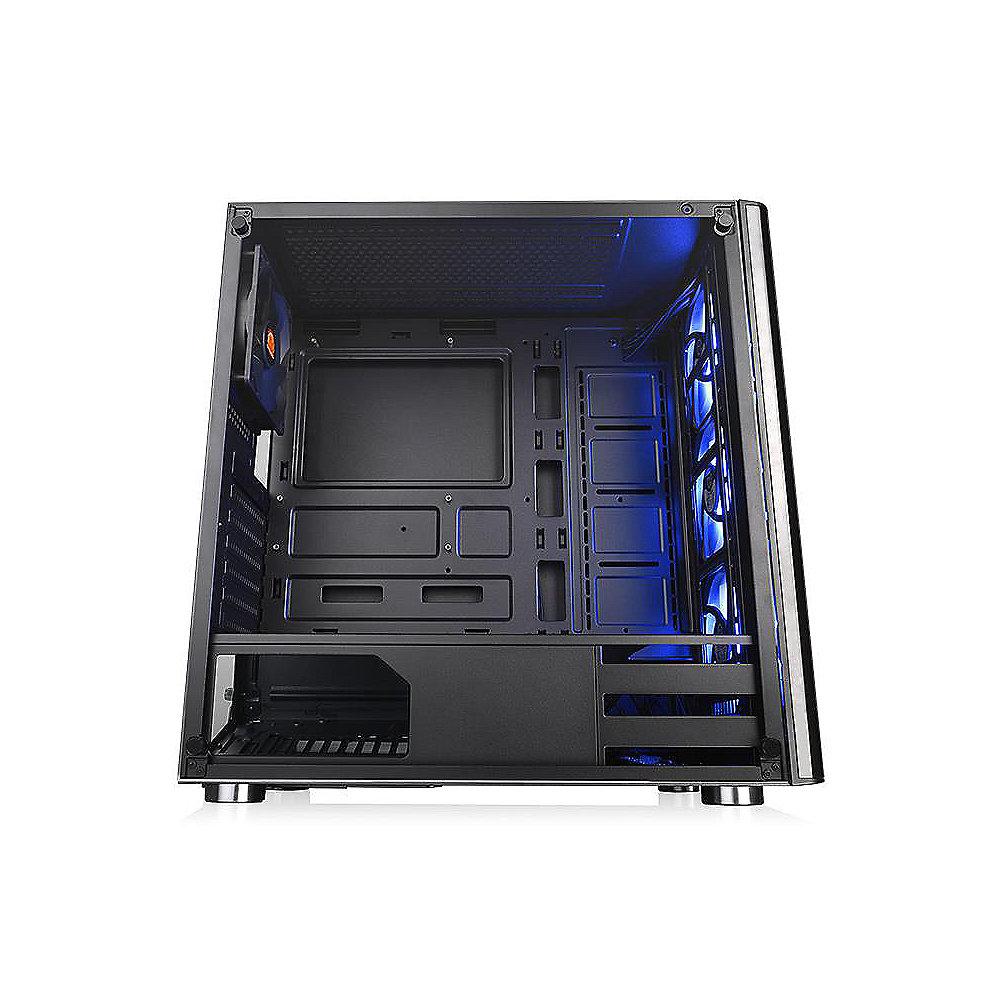 Thermaltake V200 TG RGB Midi-Tower ATX Gehäuse schwarz, Sichtfenster, Thermaltake, V200, TG, RGB, Midi-Tower, ATX, Gehäuse, schwarz, Sichtfenster