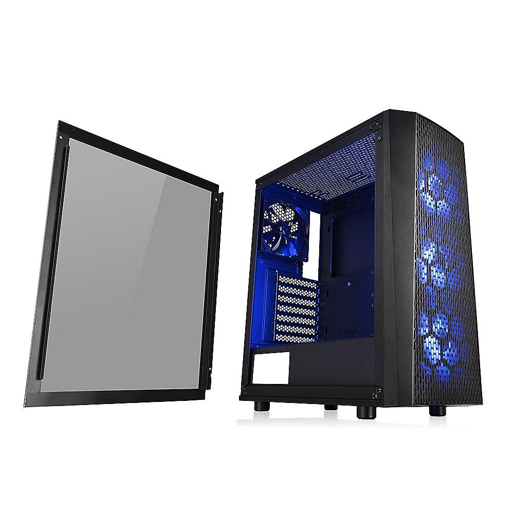 Thermaltake Versa J24 TG RGB Midi-Tower ATX Gehäuse schwarz, Sichtfenster (o.NT), Thermaltake, Versa, J24, TG, RGB, Midi-Tower, ATX, Gehäuse, schwarz, Sichtfenster, o.NT,