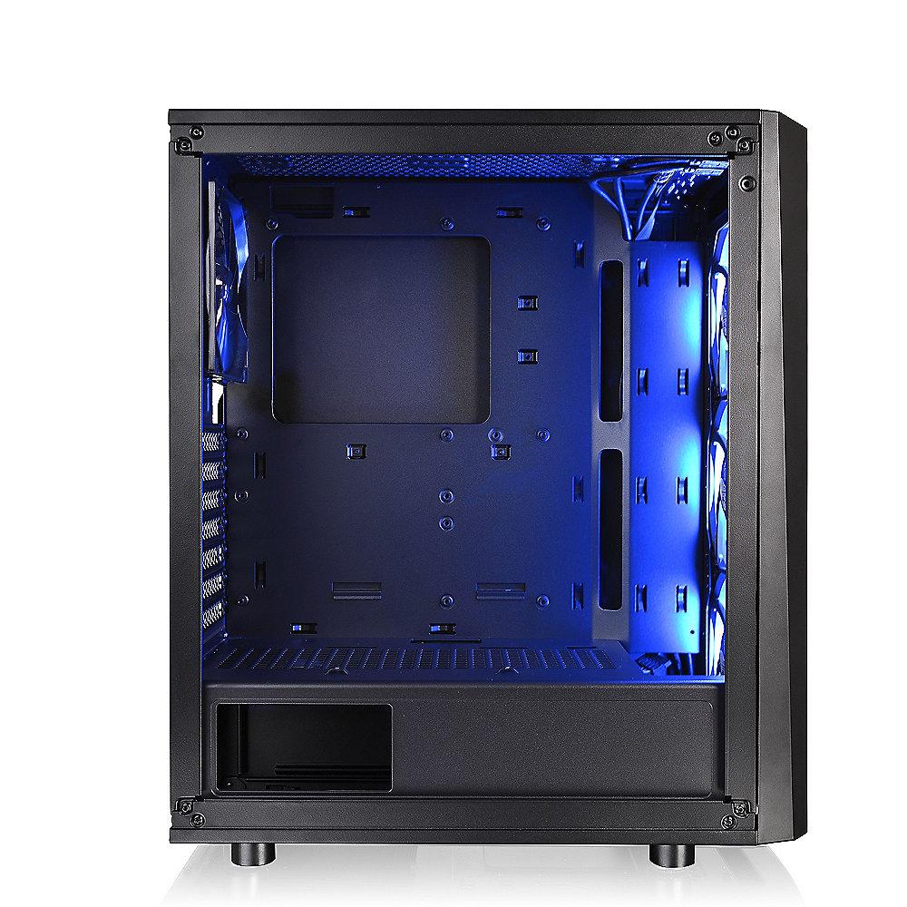 Thermaltake Versa J24 TG RGB Midi-Tower ATX Gehäuse schwarz, Sichtfenster (o.NT), Thermaltake, Versa, J24, TG, RGB, Midi-Tower, ATX, Gehäuse, schwarz, Sichtfenster, o.NT,