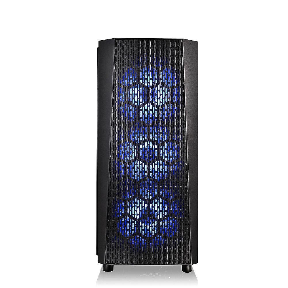 Thermaltake Versa J24 TG RGB Midi-Tower ATX Gehäuse schwarz, Sichtfenster (o.NT), Thermaltake, Versa, J24, TG, RGB, Midi-Tower, ATX, Gehäuse, schwarz, Sichtfenster, o.NT,