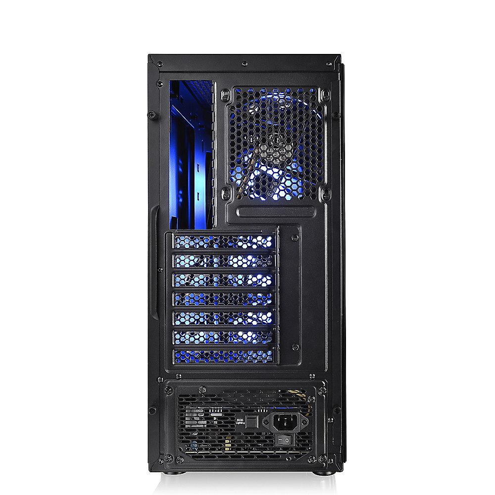 Thermaltake Versa J24 TG RGB Midi-Tower ATX Gehäuse schwarz, Sichtfenster (o.NT), Thermaltake, Versa, J24, TG, RGB, Midi-Tower, ATX, Gehäuse, schwarz, Sichtfenster, o.NT,