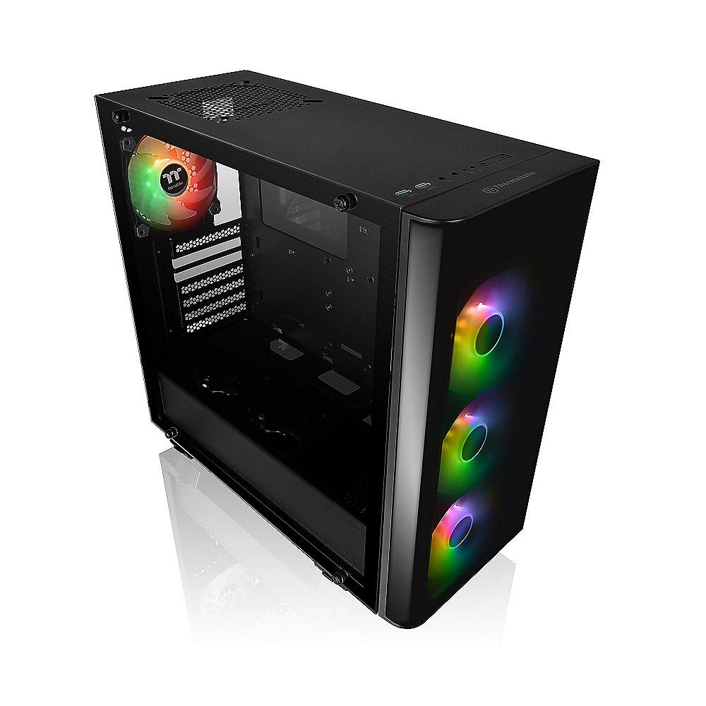 Thermaltake View 21 RGB Plus Midi-Tower ATX Gehäuse mit Sichtfenster o. Netzteil