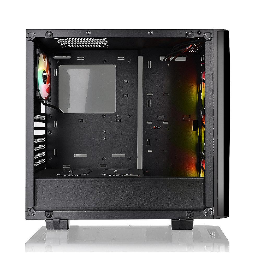 Thermaltake View 21 RGB Plus Midi-Tower ATX Gehäuse mit Sichtfenster o. Netzteil