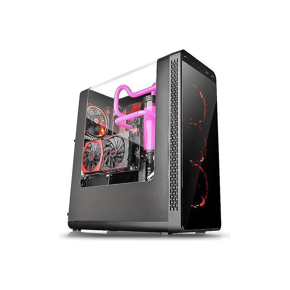 Thermaltake View 27 Midi-Tower ATX Gehäuse schwarz, mit Sichtfenster (o.NT)