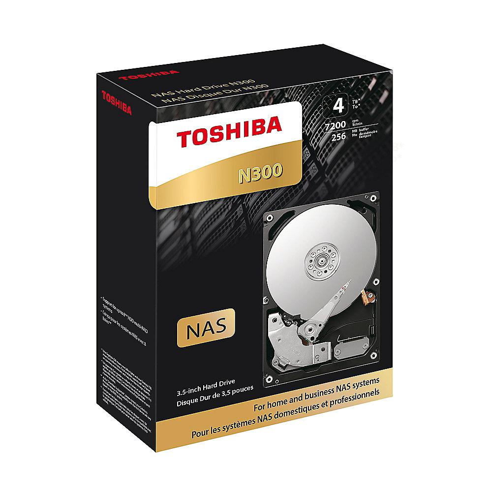 Toshiba N300 HDWQ140EZSTA 4TB 128MB 7.200rpm 3.5zoll SATA600, Toshiba, N300, HDWQ140EZSTA, 4TB, 128MB, 7.200rpm, 3.5zoll, SATA600