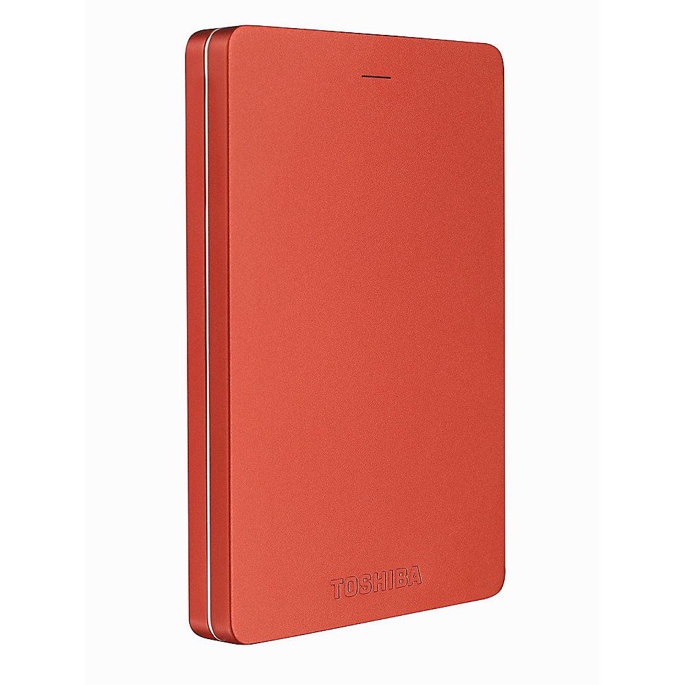 Toshiba Stor.E Canvio ALU USB3.0 2TB 2.5Zoll rot, Toshiba, Stor.E, Canvio, ALU, USB3.0, 2TB, 2.5Zoll, rot