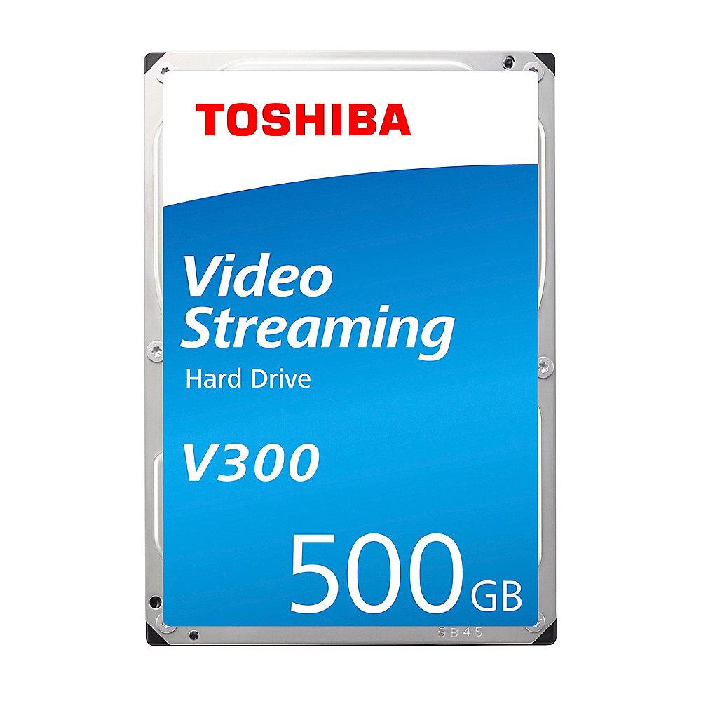 Toshiba V300 HDWU105UZSVA 500GB 64MB 5.700rpm 3.5zoll SATA600 Bulk, Toshiba, V300, HDWU105UZSVA, 500GB, 64MB, 5.700rpm, 3.5zoll, SATA600, Bulk