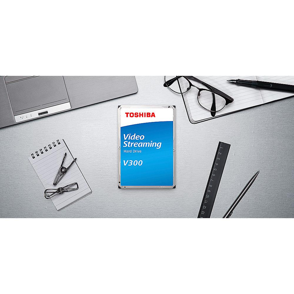 Toshiba V300 HDWU105UZSVA 500GB 64MB 5.700rpm 3.5zoll SATA600 Bulk