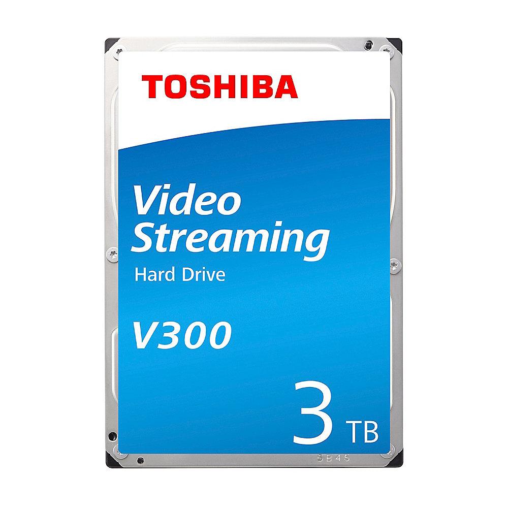 Toshiba V300 HDWU130UZSVA 3TB 64MB 5.940rpm 3.5zoll SATA600 Bulk