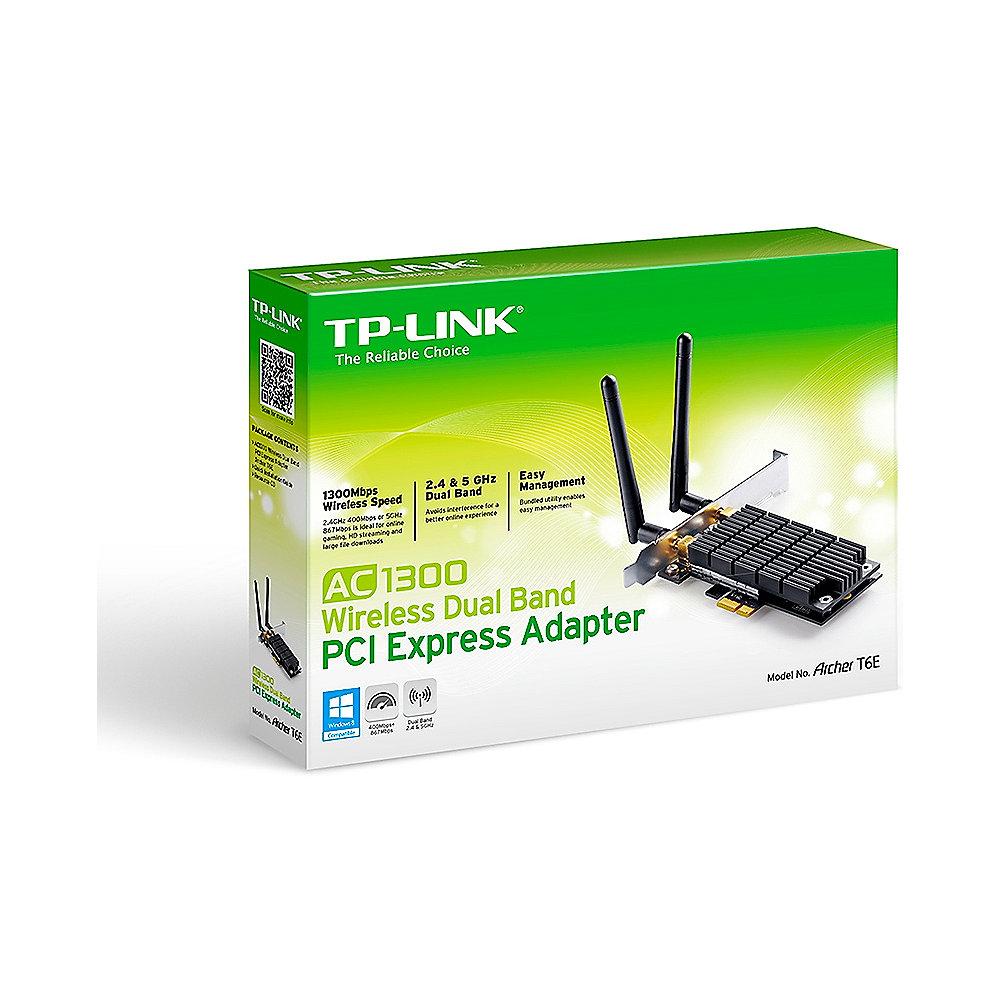 TP-LINK AC1300 Archer T6E Dualband-PCI-Express-WLAN-Adapter