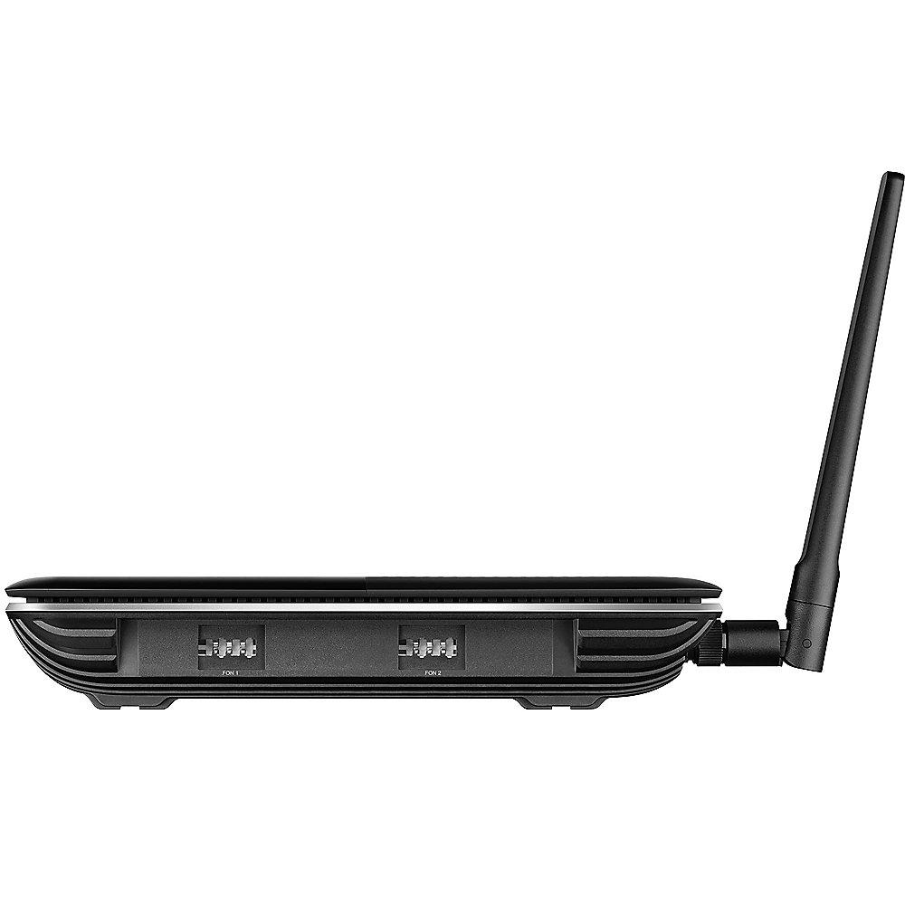 TP-LINK Archer VR2800v AC2800 VoIP WLAN MU MIMO VDSL Modemrouter mit DECT, TP-LINK, Archer, VR2800v, AC2800, VoIP, WLAN, MU, MIMO, VDSL, Modemrouter, DECT