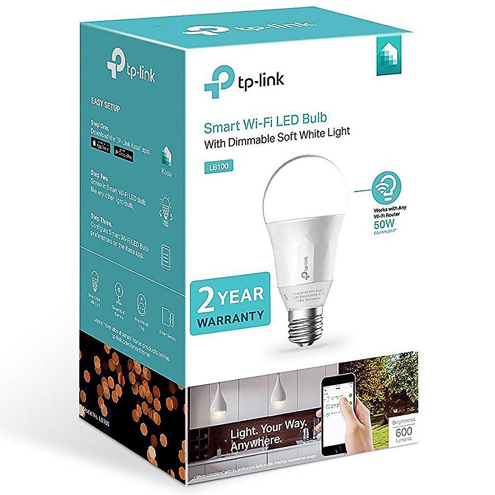 TP-Link LB100 Smarte LED-WLAN-Glühbirne 7W E27 dimmbar 600 Lumen