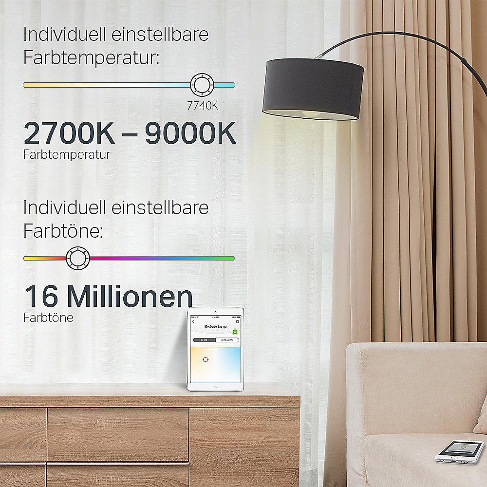 TP-Link LB130 Smarte LED-WLAN-Glühbirne 11W E27 dimmbar, einstellbare Farbtöne