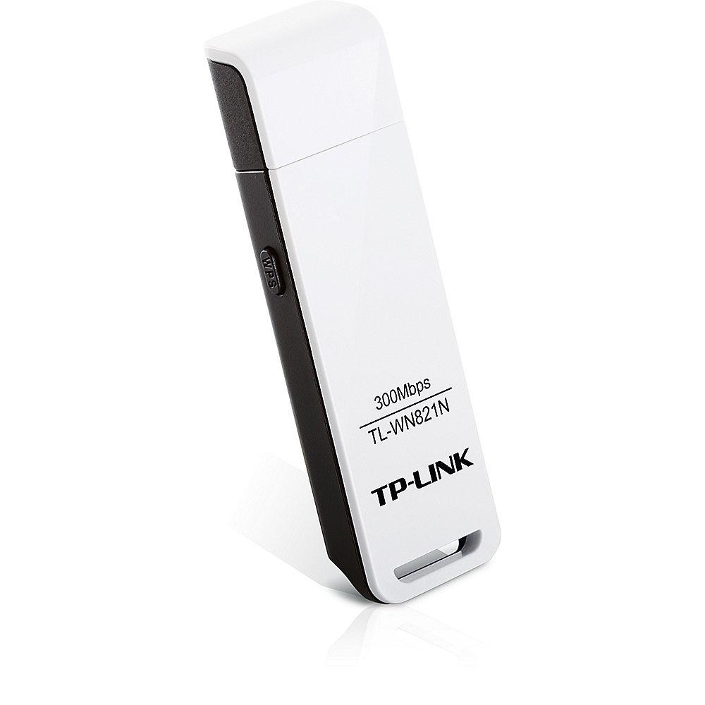 TP-LINK N300 TL-WN821N 300MBit WLAN-n USB-Adapter, TP-LINK, N300, TL-WN821N, 300MBit, WLAN-n, USB-Adapter