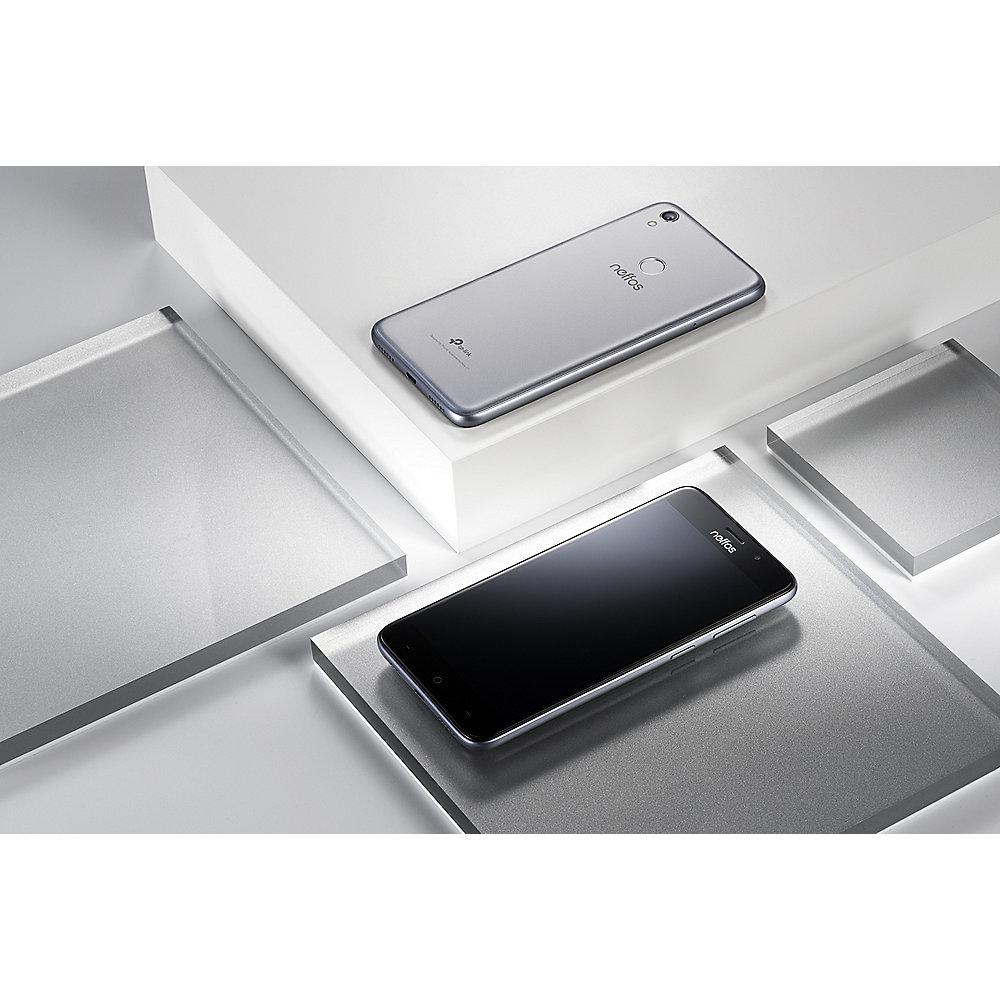 TP-LINK Neffos C7 4G LTE Dual-SIM cloud grey Android 7.0 Smartphone, TP-LINK, Neffos, C7, 4G, LTE, Dual-SIM, cloud, grey, Android, 7.0, Smartphone