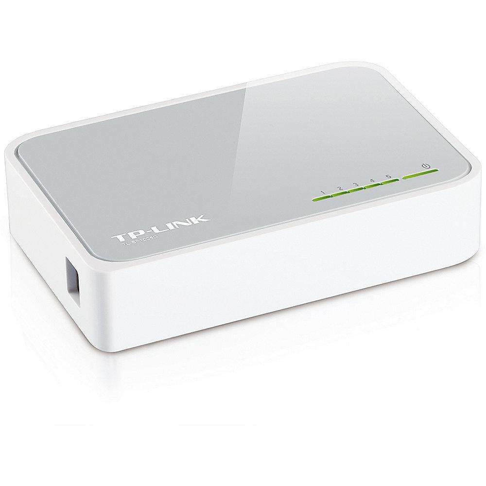 TP-LINK TL-SF1005D 5x Port Desktop Switch