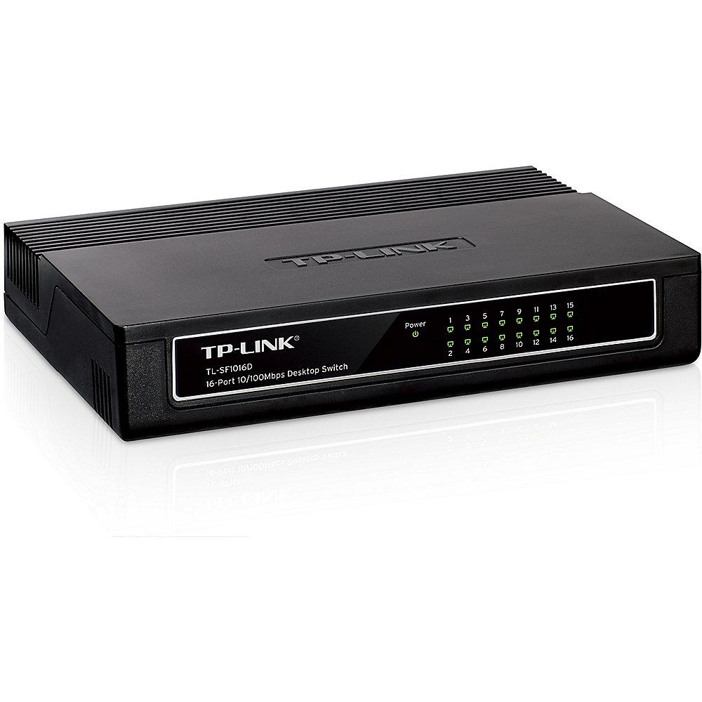 TP-LINK TL-SF1016D 16x Port Desktop Switch