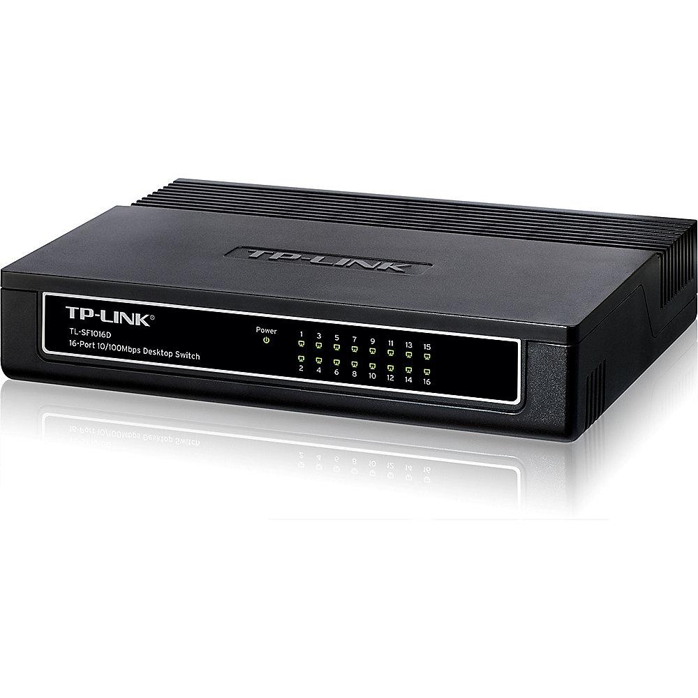 TP-LINK TL-SF1016D 16x Port Desktop Switch