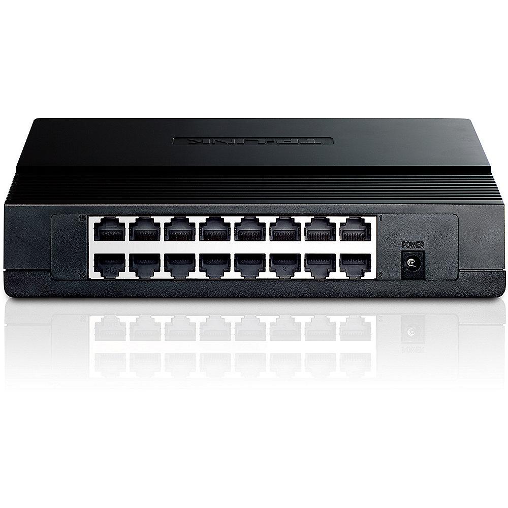 TP-LINK TL-SF1016D 16x Port Desktop Switch, TP-LINK, TL-SF1016D, 16x, Port, Desktop, Switch