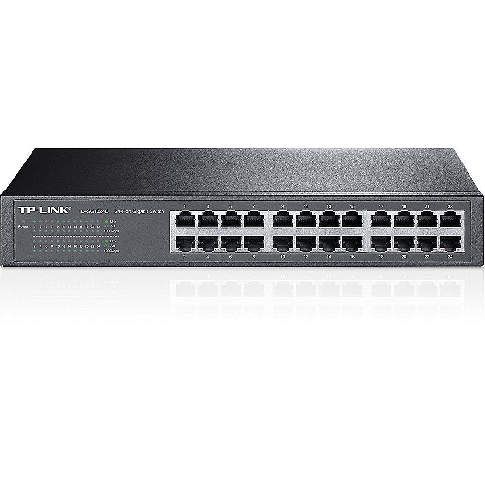 TP-LINK TL-SG1024D 24x Port Desktop Gigabit unmanaged Switch