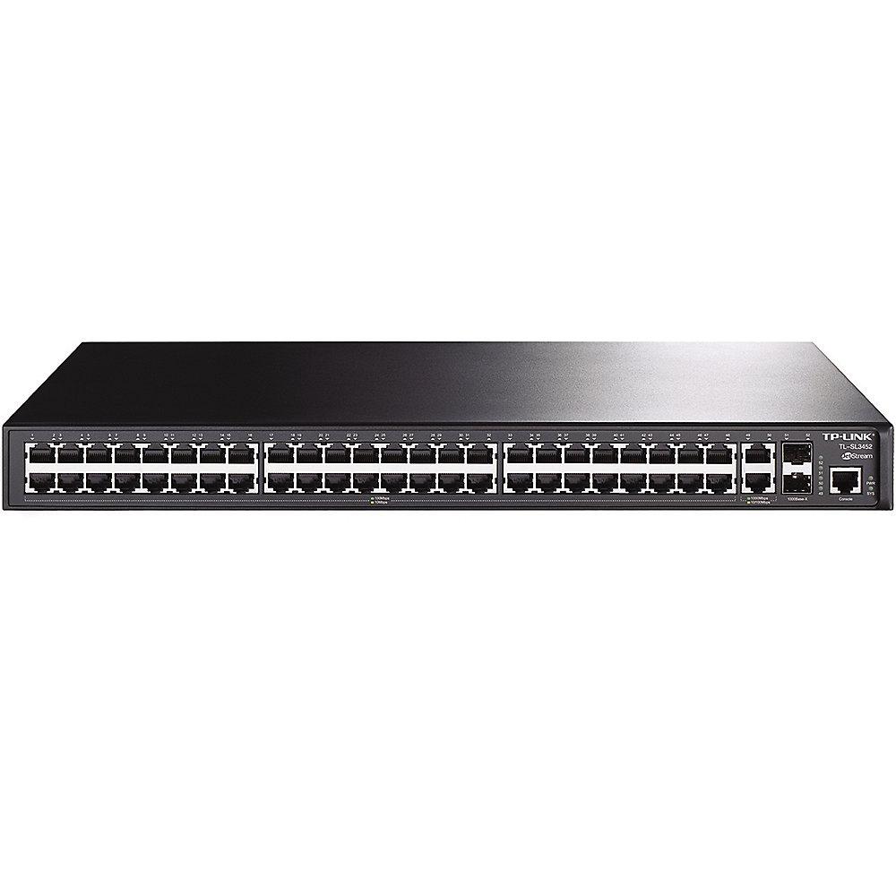 TP-LINK TL-SL3452 48x Port managed Switch 2x Gigabit 2x SFP