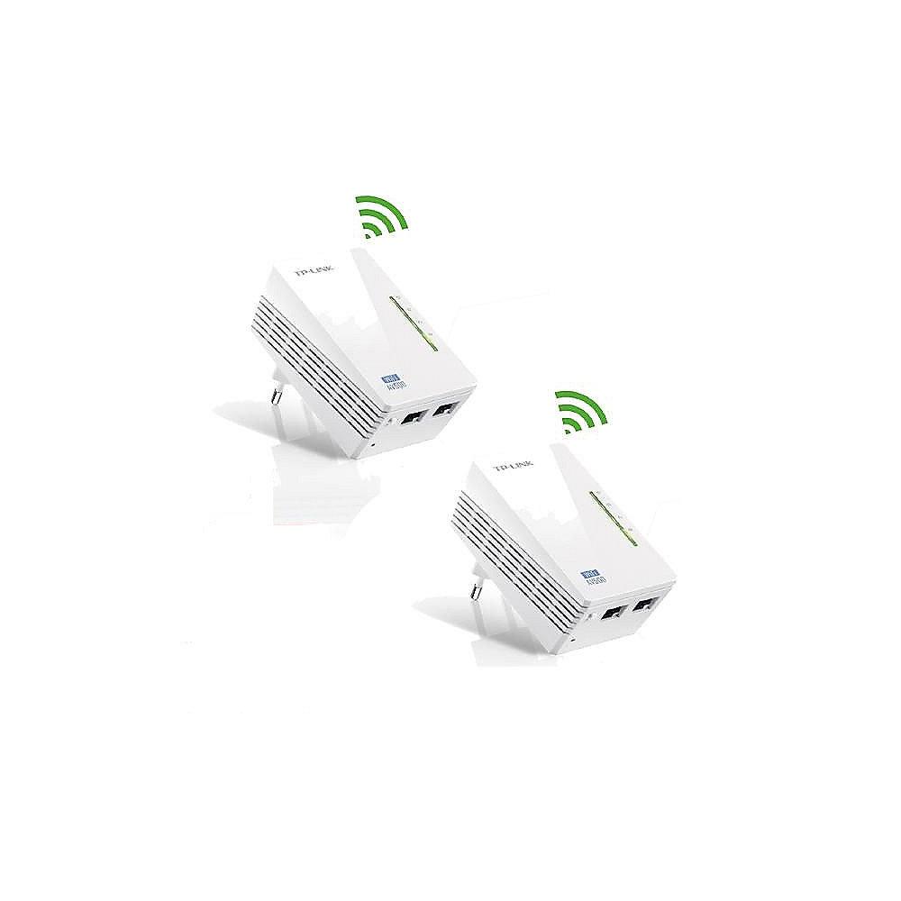 TP-Link TL-WPA4220 AV500 N300 Extender 2er Kit (Powerline   WLAN n, 2x LAN), TP-Link, TL-WPA4220, AV500, N300, Extender, 2er, Kit, Powerline, , WLAN, n, 2x, LAN,