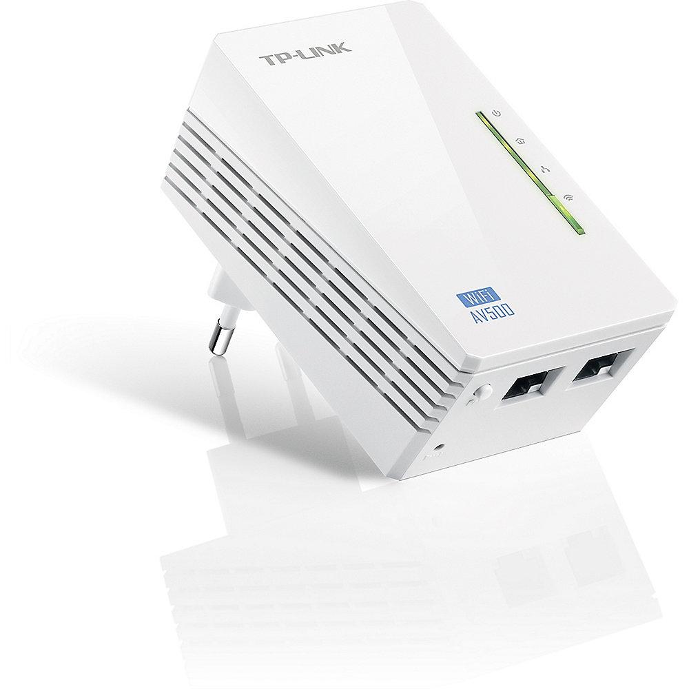 TP-Link TL-WPA4220 AV500 N300 Extender (Powerline   WLAN n, 2x LAN)