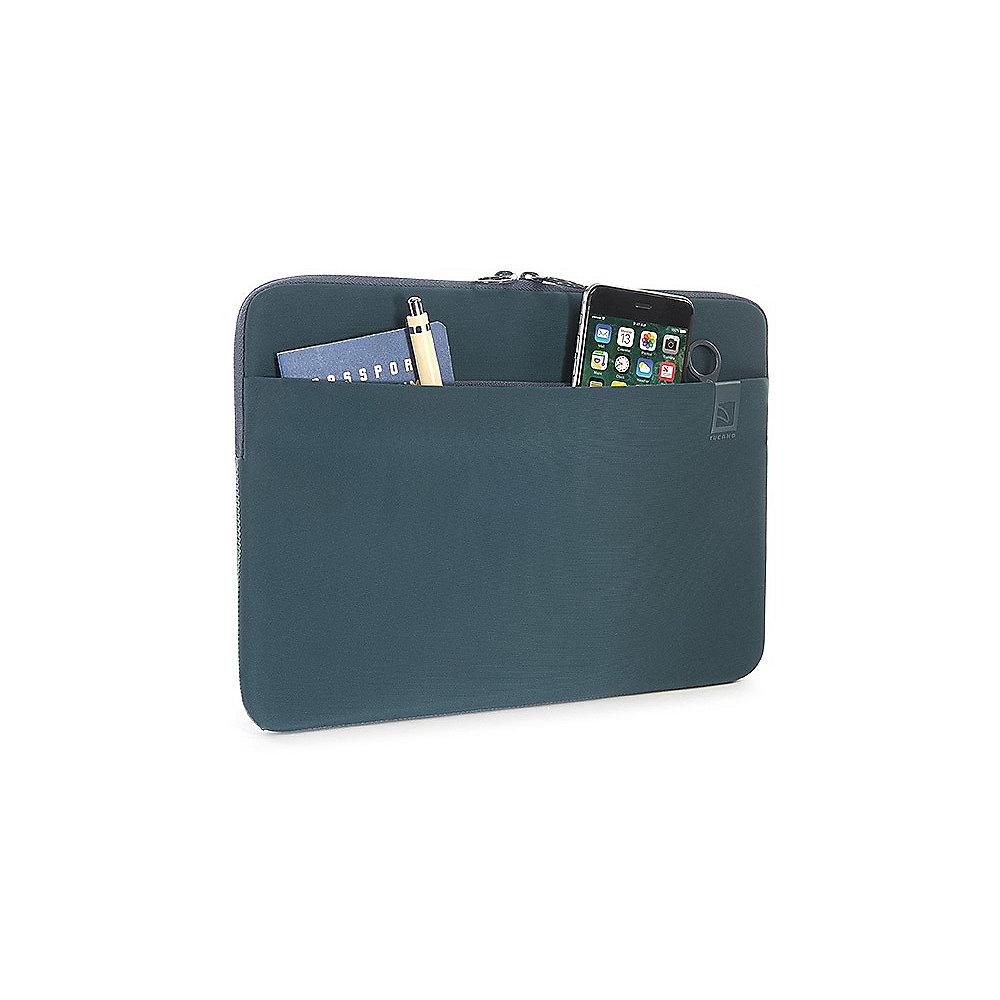 Tucano Second Skin Top Sleeve für MacBook Pro 13z Retina (2018), blau